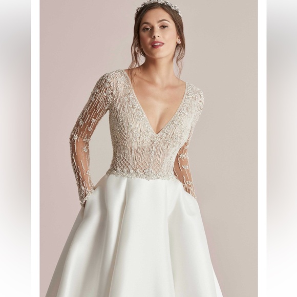 SOLD 🌟Justin Alexander Carson Wedding Dress (unworn, new) - Picture 1 of 7